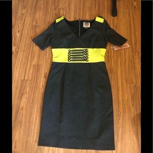 *LOW PRICE* Nue by Shani Green/Gray Dress